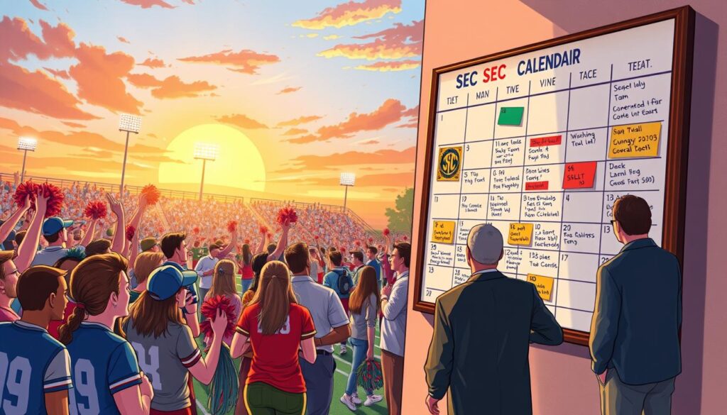 SEC scheduling updates