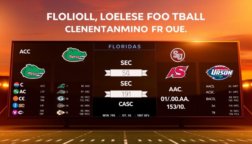 Conference standings tracker