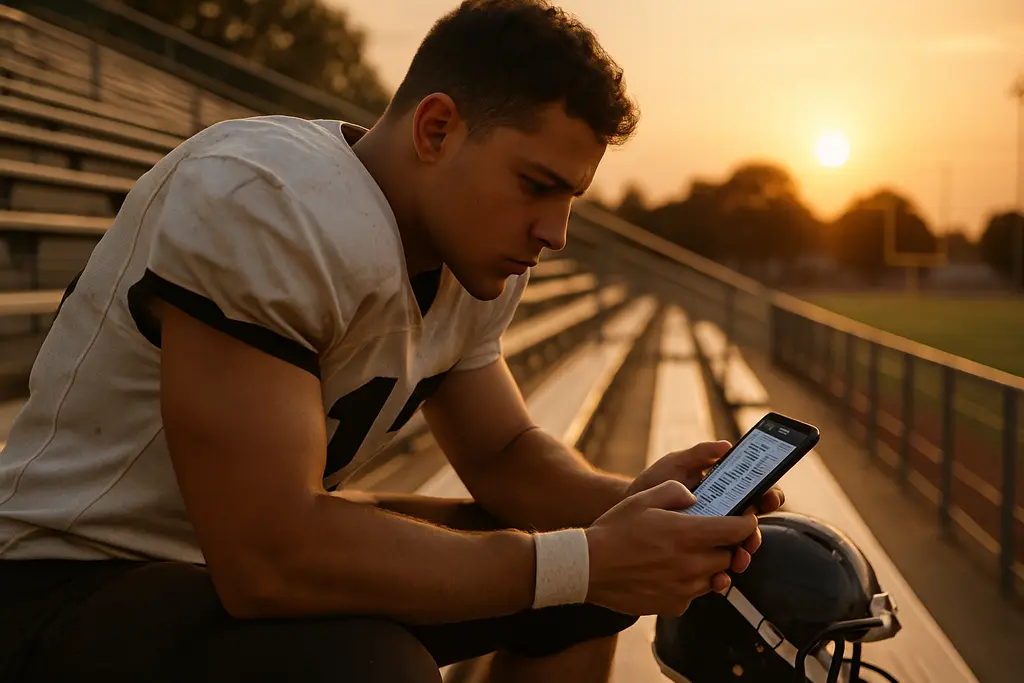St. Thomas Aquinas Rankings discussion before a Florida high school football game