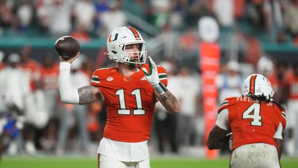 miami hurricanes quarterback