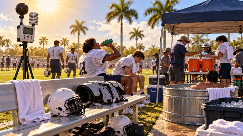 Scorching Football Sideline Recovery_S tation