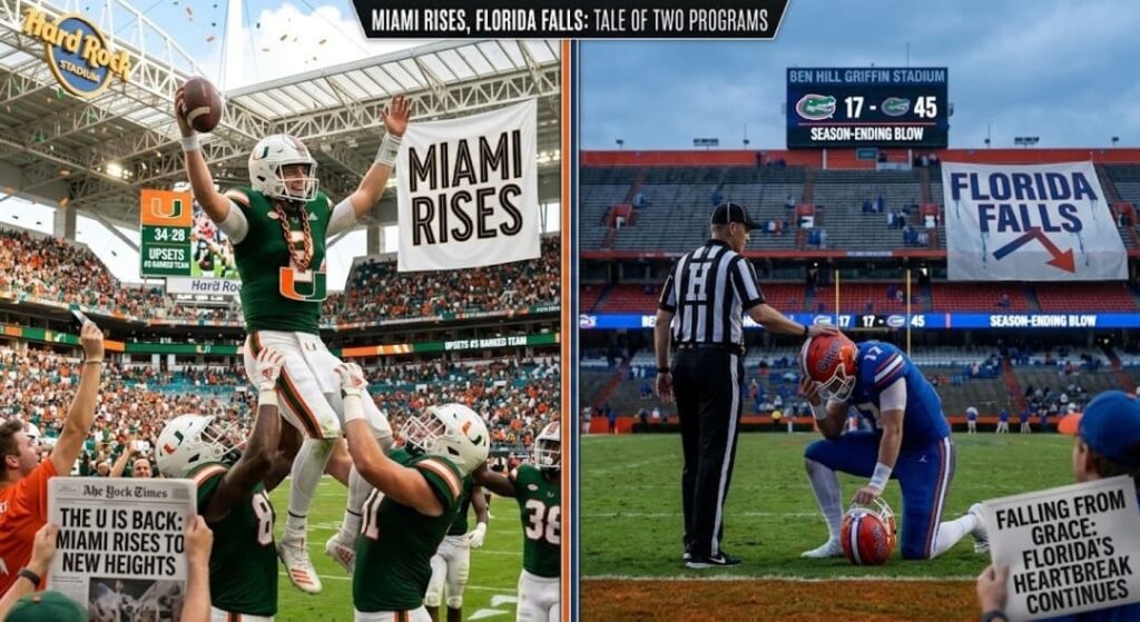 miami rises florida falls